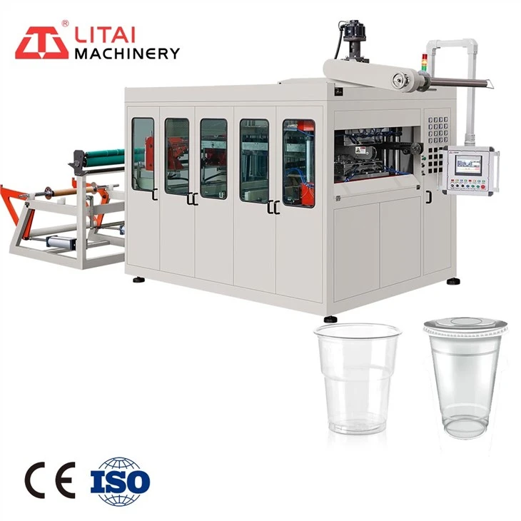 Peiriant Thermoforming Cwpan Plastig Poblogaidd Ansawdd Uchel